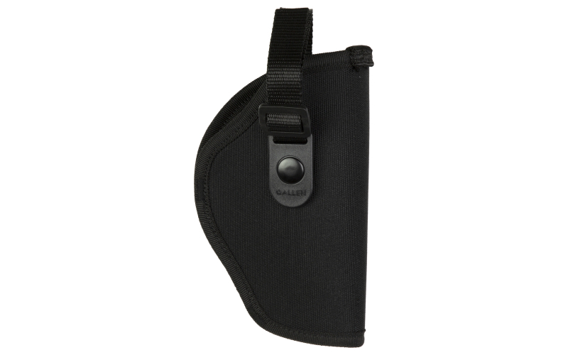 Allen Company Cortez, Outside Waistband Holster, Fits Large Autos with 3.5"-4.5" Barrels, Nylon Construction, Snap Closure, Matte Finish, Black, Right Hand 44807