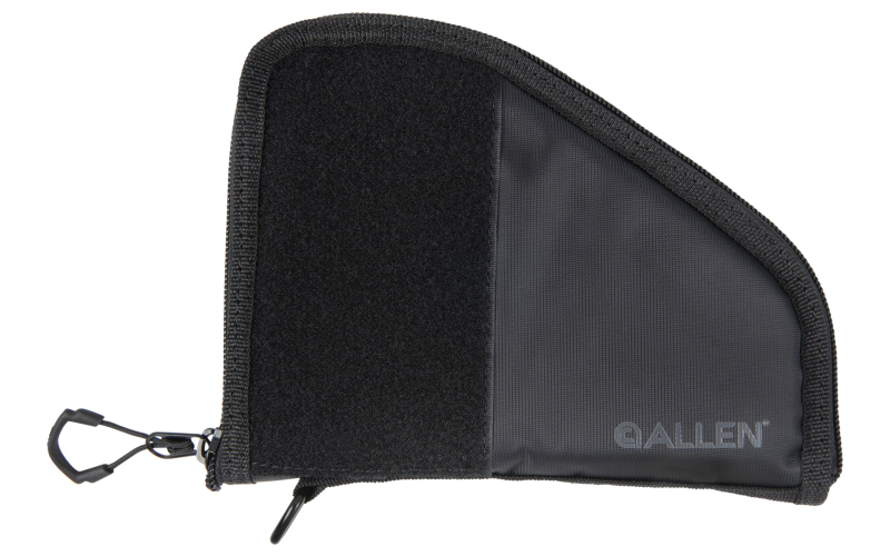 Allen Company Pistol Case with Mag Pouch, Compact, Nylon, Black 78-7