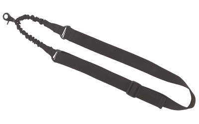 Allen Company Tac-Six Citadel Solo Sling, 1.5" Web Construction, Metal Scissor-Type Attachment Hook, Black 8910
