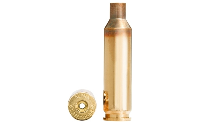 Alpha Munitions 6mm creedmoor srp brass 100/box