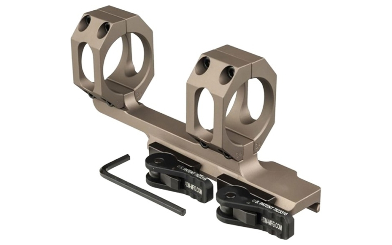 American Defense Mfg. 34mm 0 moa 2'' cantilever mount, flat dark earth