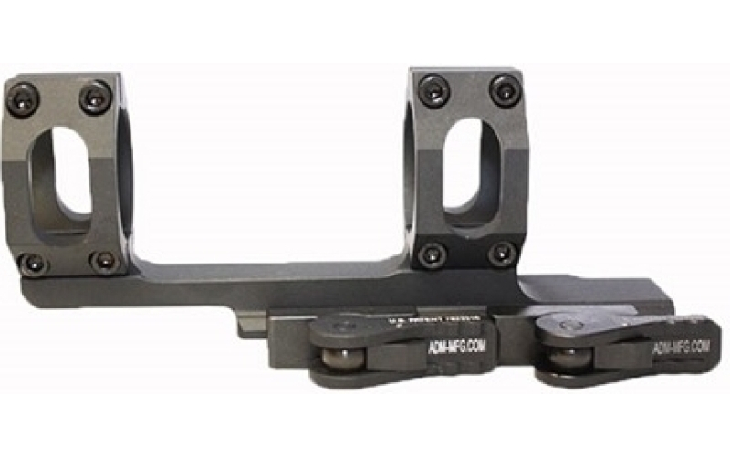 American Defense Mfg. 34mm 0 moa 2'' cantilever mount, black