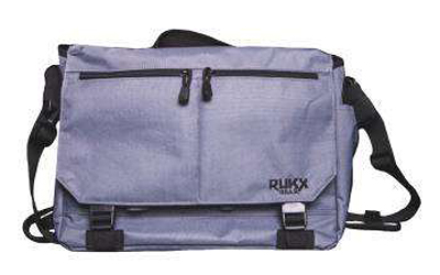 American Tactical Rukx Gear, Discrete Business Bag, w/Concealed Pistol Pocket, 15"X11", Gray CTBBS