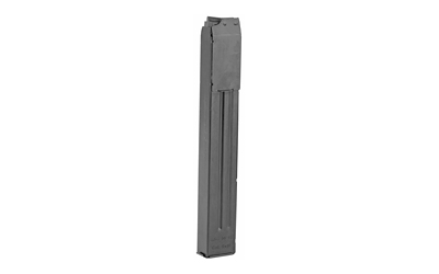 American Tactical Rifle Magazine, 9MM, 25 Rounds, Fits MP40 Rifles, Steel, Black GERMMP40925