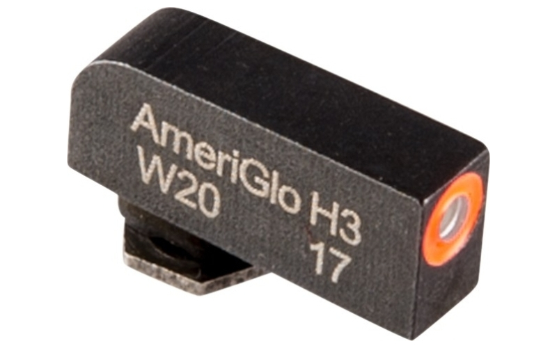 AmeriGlo Pro-glo tritium round front sight .220x.140 org for glock~