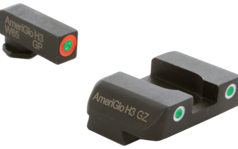 AmeriGlo Custom ClassicSight Set for Glock® Gen 1-4 9mm/.40/.380, Gen 5 10mm/.45 ( Glock 17,19,22,23,24,26,27,33,34,35,37,38,39).