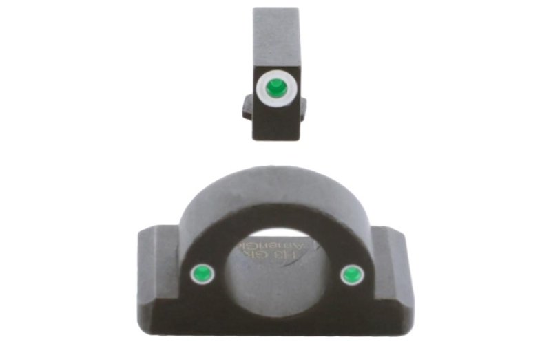 Ghost ring glock 42/43/43x/48 green tritium white front green rear