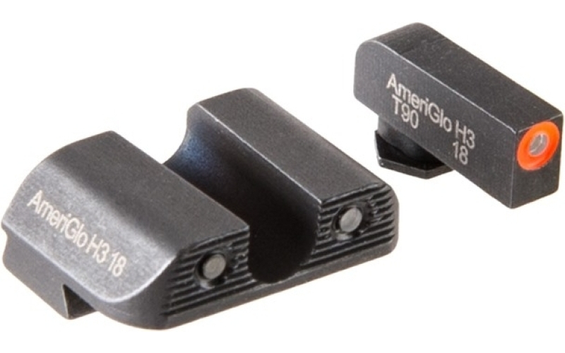 AmeriGlo For glock~ 42/43 3-dot proglo sight set