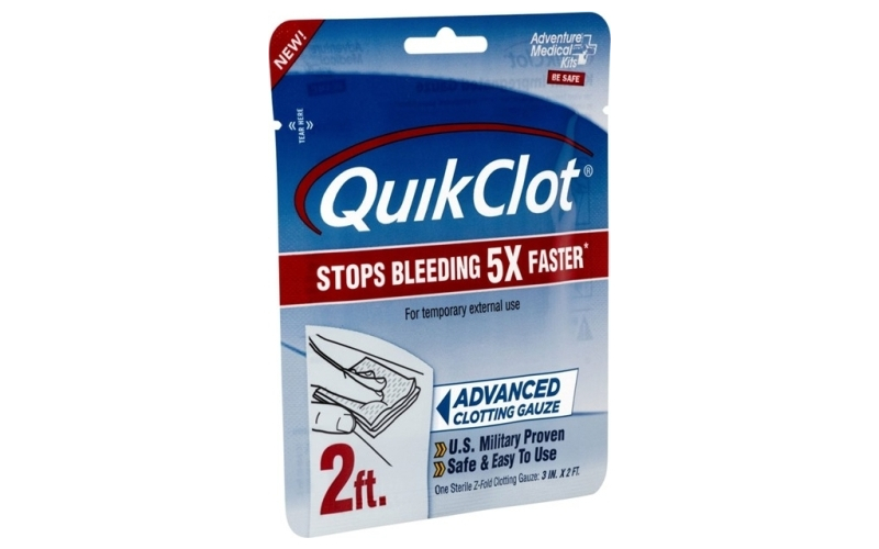 Adventure Medical Kits Quikclot advanced clotting gauze 3x2