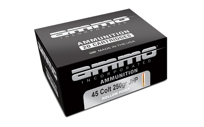 Ammo Inc Signature, 45 Long Colt, 250 Grain, XTP Jacketed Hollow Point, 20 Rounds 45C250JHP-A20