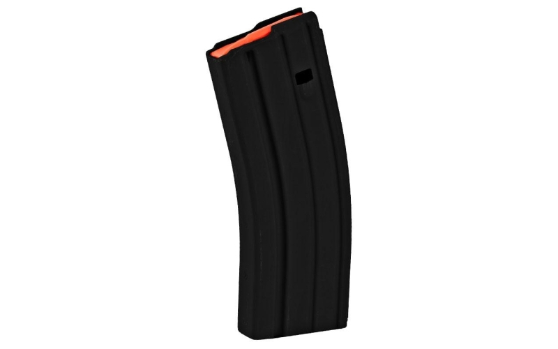Asc ar15 magazine .223 blk alum w/orange follower 30/rd