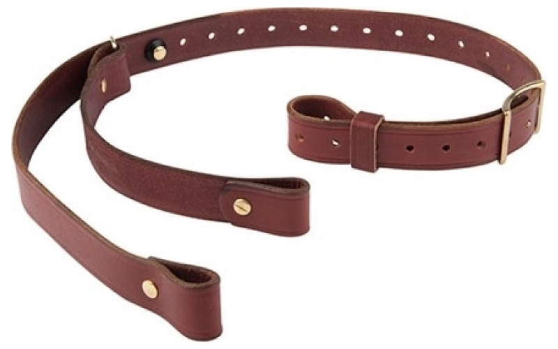 Andys Leather Ching specialty sling, 1.25'', chestnut