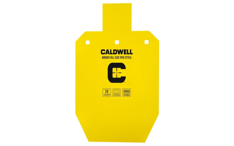 Caldwell ar500 full size ipsc steel target
