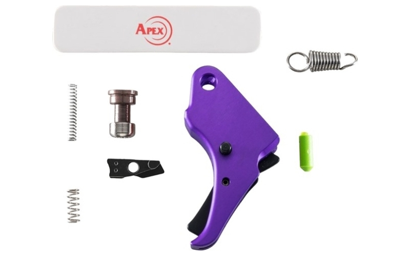 Apex Tactical Specialties S&w shield action enhncmnt trigger & duty/carry kit-purple
