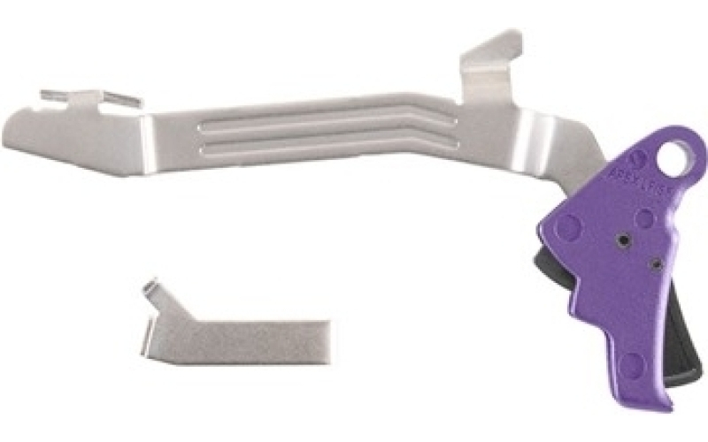 Apex Tactical Specialties Polymer action enhancement trigger kit slim frame purple