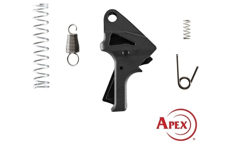 Apex Tactical Specialties S&w sdve flat faced action enhancement kit black
