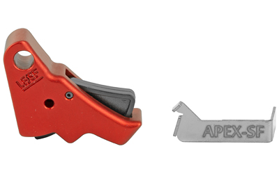 Apex Tactical Specialties Action Enhancement Kit, For Glock 43/43X/48, Red Color, Includes Trigger Body, Performance Connector, Does Not Include Trigger Bar (Uses Customer-Provided Factory Bar), Not for Glock 42 102-154