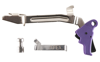 Apex Tactical Specialties Polymer AEK, Action Enhancement Kit, Fits Glock Gen 3/4 Standared Frame, Purple 102-P165