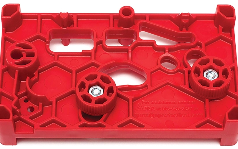 Apex Tactical Specialties Armorer's block, For Gunsmiths, Polymer, Red 104-001