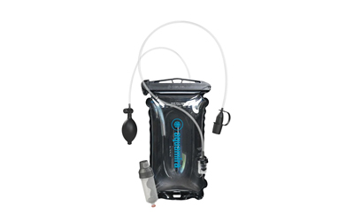 Aquamira Hydration Engine, Pressurized Reservoir, 2 Liters, Incudes Frontier Max Housing, Black, Does Not Include Filter 67641