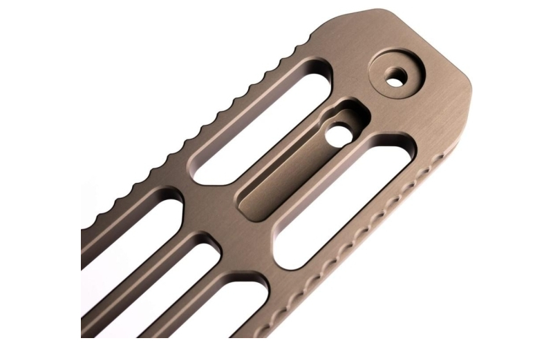 Area419 arcalock 6'' flat mlok rail fde color
