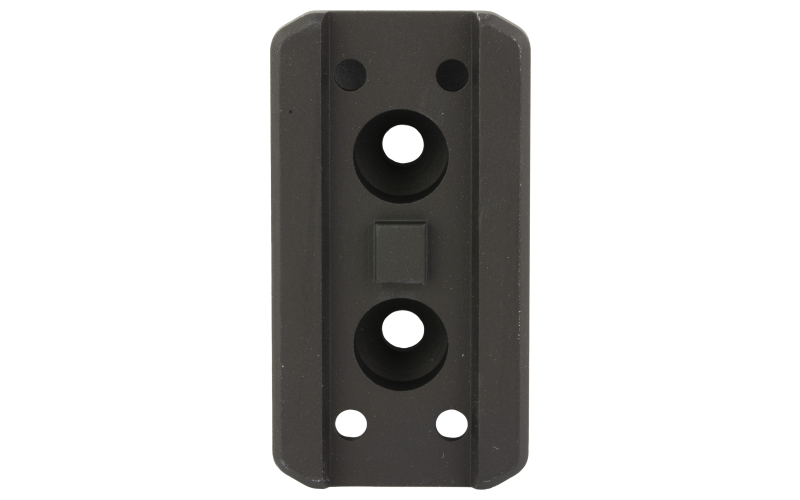 Arisaka Defense Optic Plate, Tall Height, Anodized Finish, Black, Fits Arisaka Offset Optic Mount, For Aimpoint Micro T1/T2/H1/H2, SIG Romeo 4, 5 (not 5X), Holosun HS403 (not A), HS503, HS515, HS530, Vortex Crossfire OOM-P11