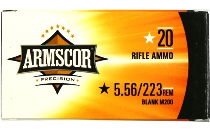 Armscor 5.56mm/223 remington blank m200 20/box