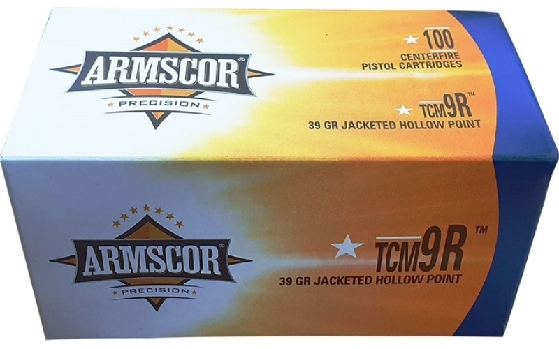 Armscor 22 tcm9r 39gr jacketed hollow point 100/box