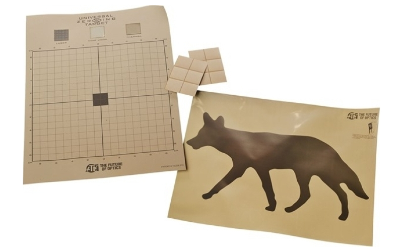 ATN Thermal zero/train coyote kit 1-coyote/1-thermal/12-paster