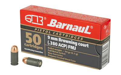 BARNAUL 380AUTO 94GR FMJ 50/1000