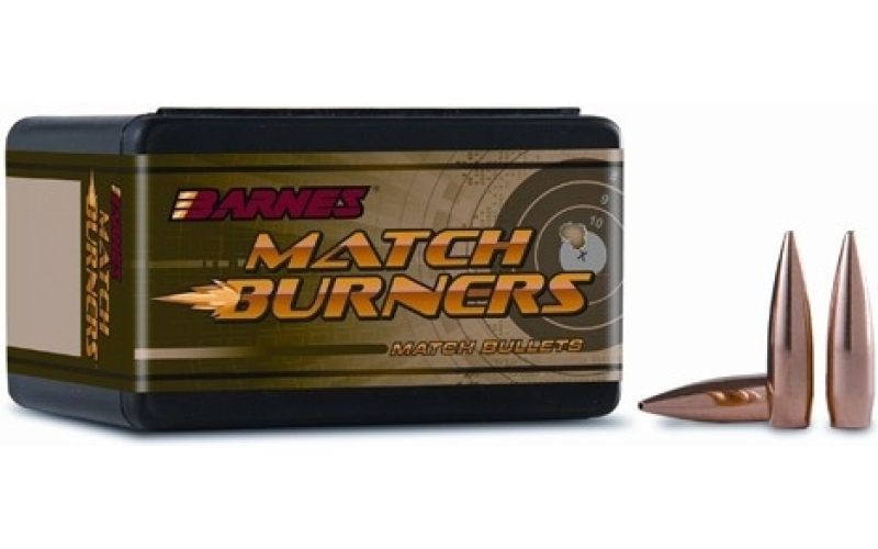 Barnes 22 caliber (0.224'') 85gr hollow point boat tail 100/box