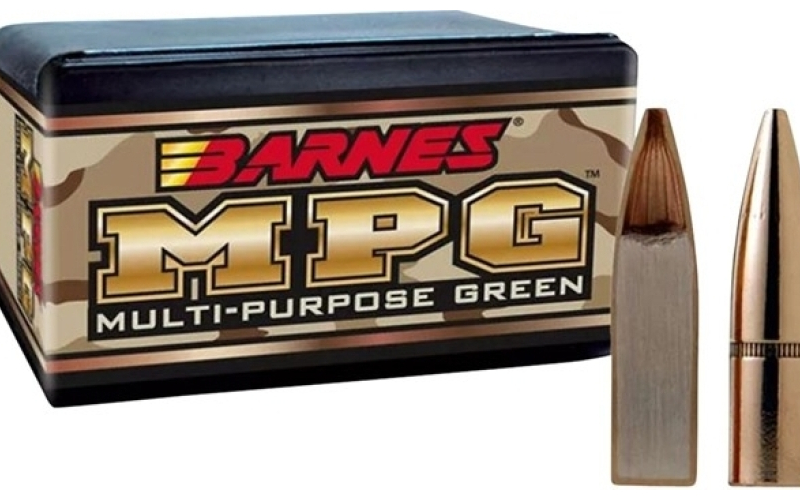Barnes 22 caliber (0.224'') 55gr hollow point lead free 100/box