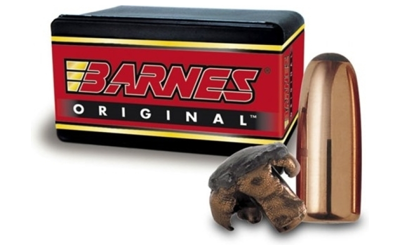 Barnes 377 caliber (0.377'') 255gr flat nose soft point 50/box