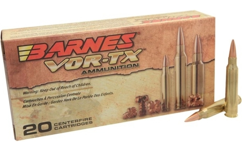 Barnes 5.56mm nato 62gr triple-shock x boat tail 20/box