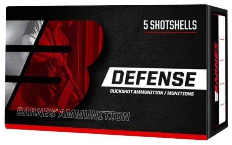 Barnes 12ga 2-3/4in #4 bk 21 pellet 1200fps 5rd