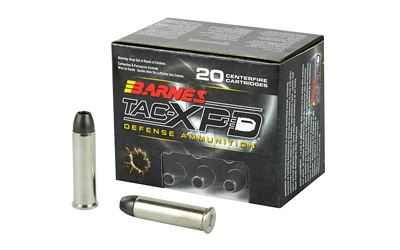 Barnes TAC-XPD, 357 MAG, 125 Grain, TAC-XP, Hollow Point, Lead Free, 20 Round Box, California Certified Nonlead Ammunition 21550