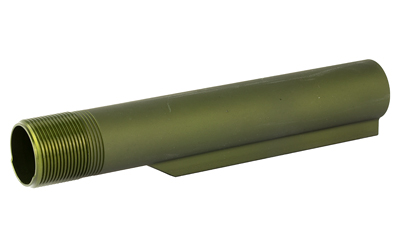 Battle Arms Development Mil-Spec Buffer Tube, 6 Position, Anodized Finish, Olive Drab Green, Fits AR-15, Aluminum Construction AR15RE-MIL-6C-ODG