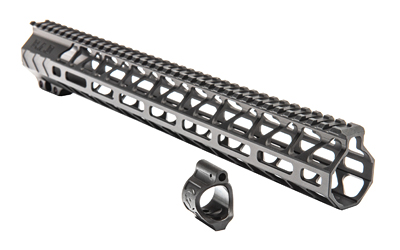 Battle Arms Development WORKHORSE 15" Rail and .750 Gas Block, Anodized Finish, Black, Fits AR-15 WH-UR-UPG