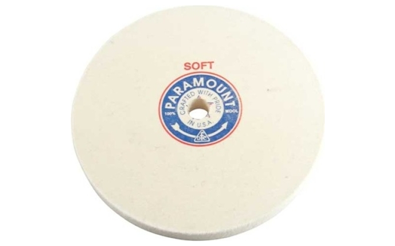 Bacon Felt Company 10'' soft felt polishing wheel 1'' arbor