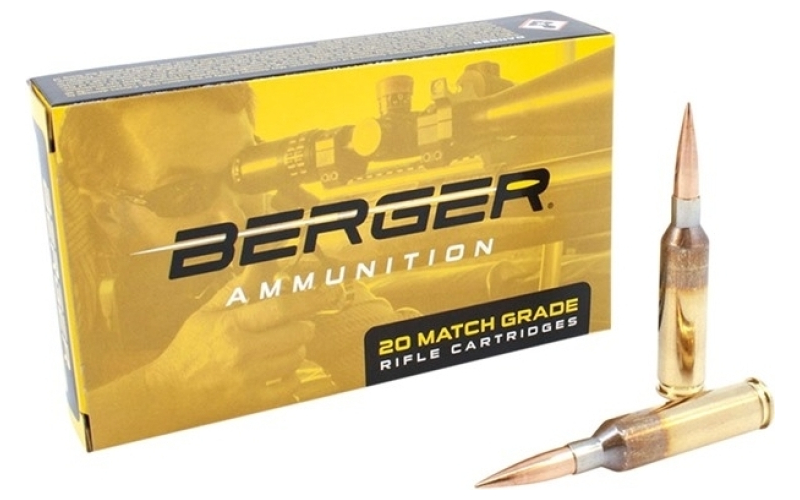 Berger Bullets 6mm creedmoor 105gr hybrid target 20/box