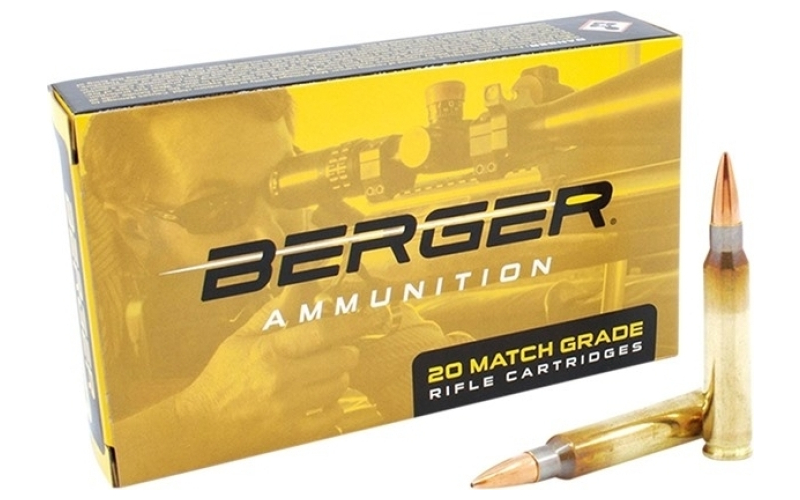 Berger Bullets 223 remington 73gr boat tail target 20/box