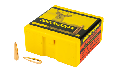Berger Bullets VLD Hunting,  .243 Diameter, 6MM/243 Winchester, 95 Grain, Boat Tail Hollow Point, 100 Count 24527