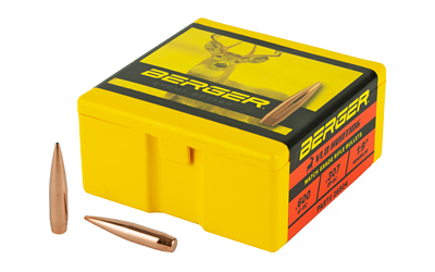 Berger Bullets VLD Hunting, .264 Diameter, 6.5MM, 140 Grain, Boat Tail Hollow Point, 100 Count 26504
