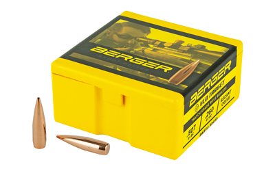 Berger Bullets VLD Target, .308 Diameter, 30 Caliber, 168 Grain, Hollow Point Boat Tail, 100 Count 30410