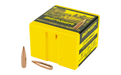 Berger Bullets VLD Target, .308 Diameter, 30 Caliber, 210 Grain, Hollow Point Boat Tail, 100 Count 30415