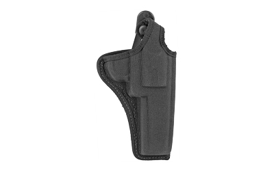 Bianchi Model #7001 AccuMold Holster, Fits Medium/Large Revolver With 4" Barrel, With Thumb-Snap, Right Hand, Black 17743