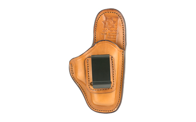 Bianchi Model #100 Professional Inside Waistband Holster, Fits Glock 26/27, Leather, Tan, Right Hand 19232