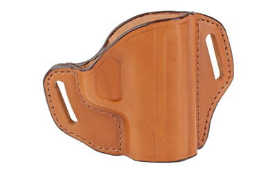 Bianchi Model #57 Remedy Open Top Leather Holster, Fits S&W M&P Shield, Tan, Right Hand 23996