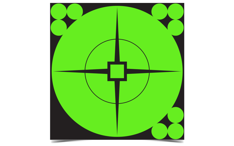 Birchwood Casey Target Spots, Green, 6", 10 Targets BC-33936