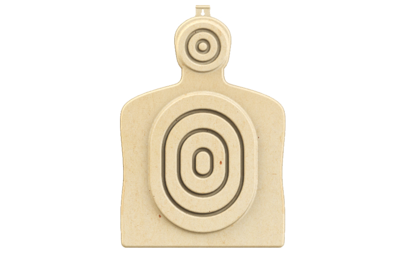 Birchwood Casey 3D TARGET, Torso, 31.25" X 21.25", Comes with Mounting Tab, Tan, 3 Pack BC-3DTGTBTT